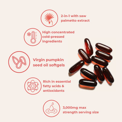 Vionera™ Pumpkin Seed Oil Softgels