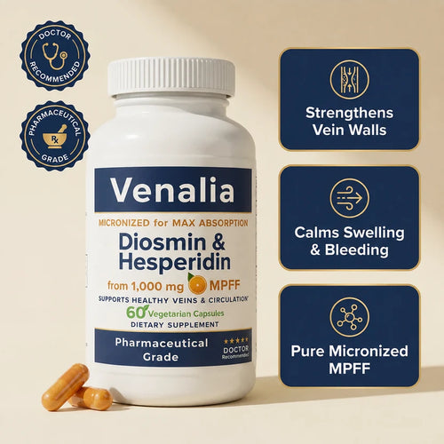 Diosmin & Hesperidin Capsules | Natural Piles Support